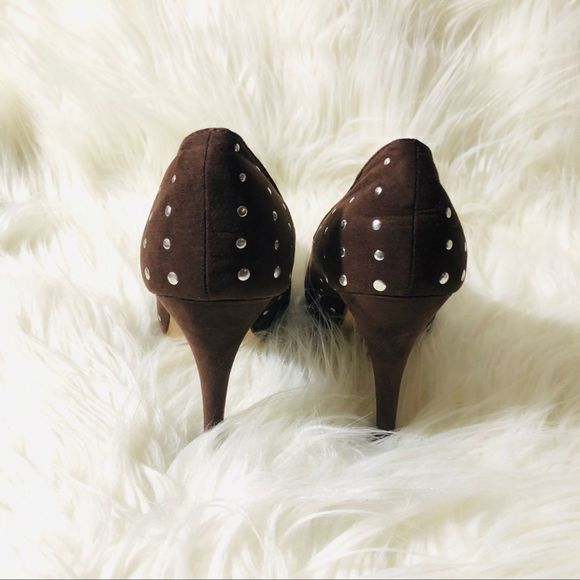 Privileged women’s brown rhinestone 5 “ high heel - Picture 4 of 8